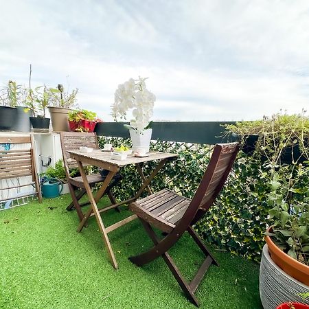 - Le Cosy Garden - Proche Rer A Et E - Paris Disney - Parking Et Wifi Gratuit ! Family Special Offer Champigny-sur-Marne Eksteriør billede